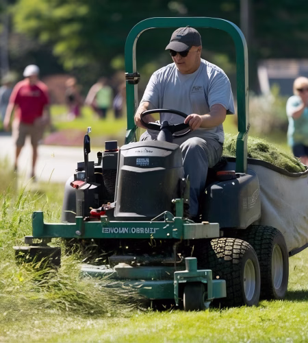 municipal-worker-mows-lawn-mower-gardener-cuts-grass